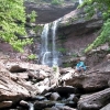 Andrew next to Kaaterskill Falls