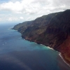 Beautiful view of Kaua'i coast