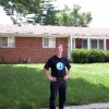 Who says you can't go home again? Kevin at childhood house in Belleville, Illinois
